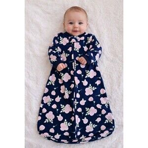 Sleep Sack 0 To 9 months HB girl Floral Northern Fleece baby infant sleepwear